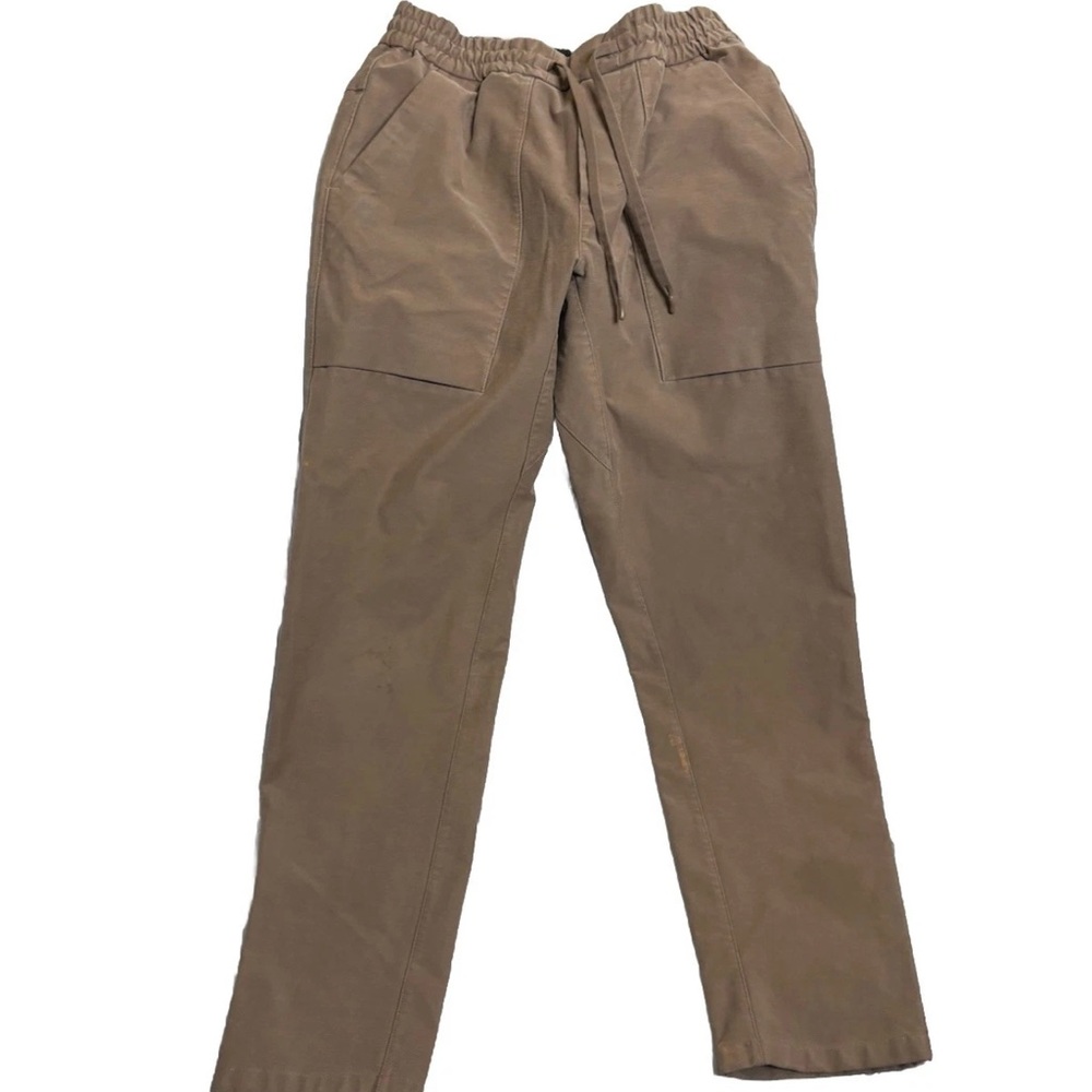Lululemon Bowline Pants S - LM5A97S Burnt Caramel Utiltech Khaki  bleach Stains